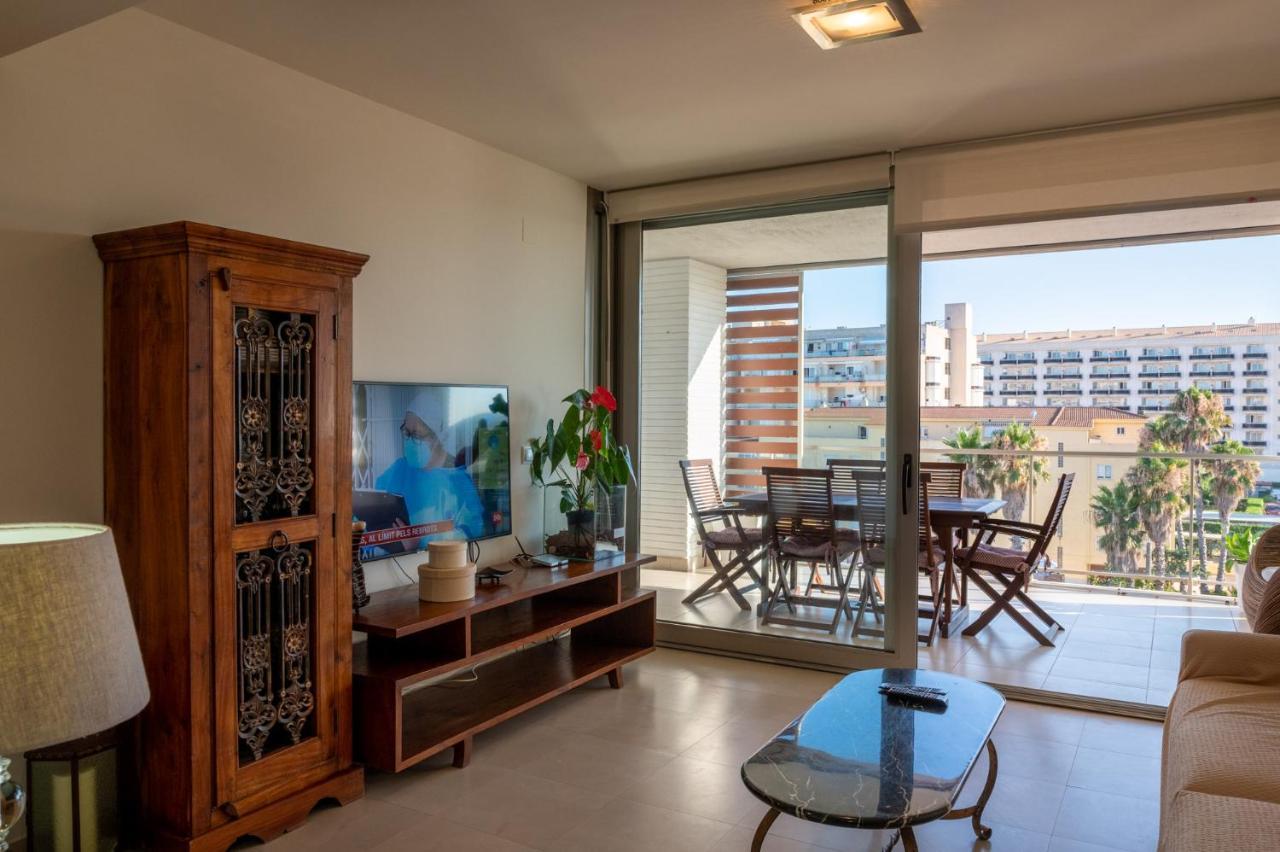 Apartamento Lu Ambassador Peniscola Bagian luar foto
